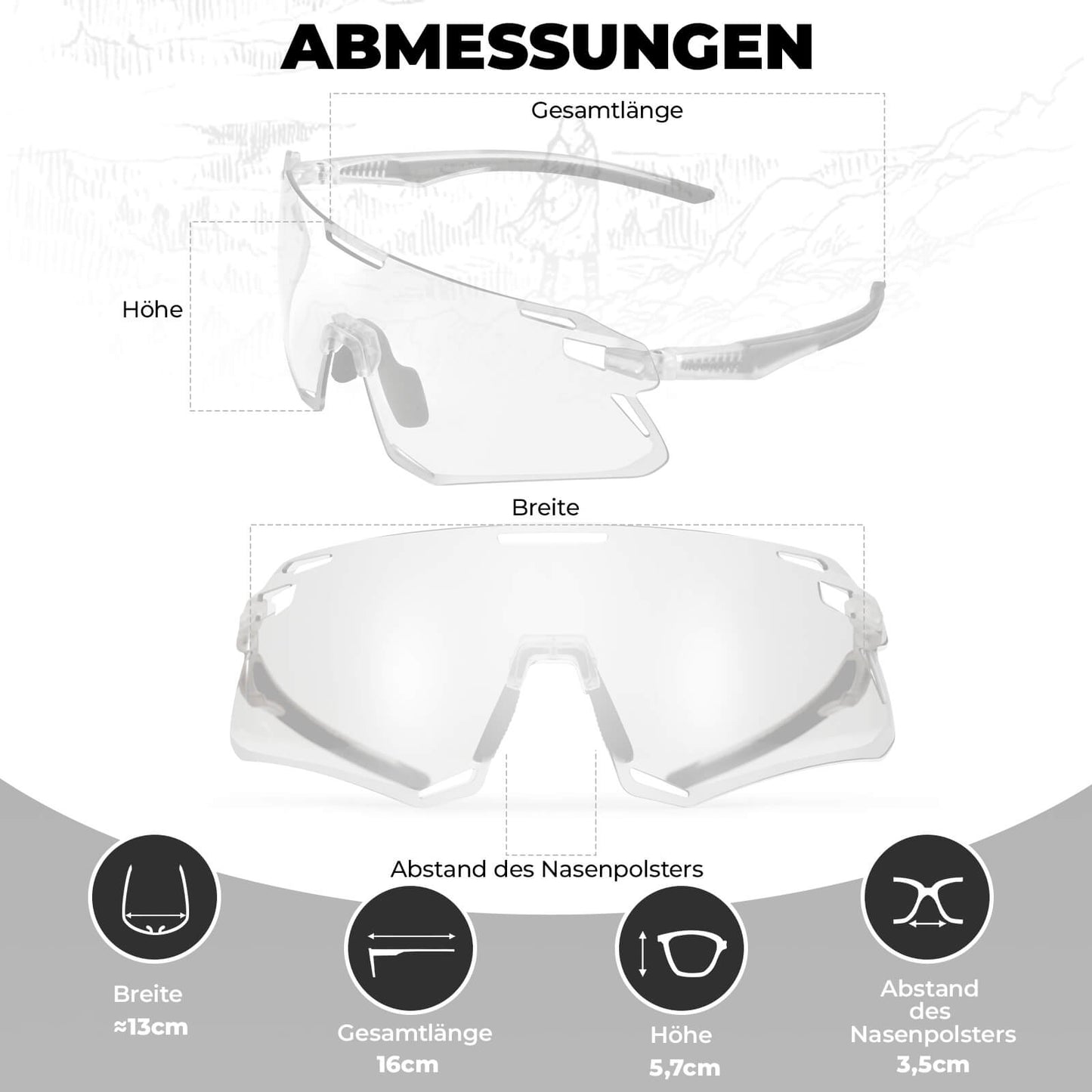 Gafas de sol, gafas de ciclismo a prueba de viento para deportes al aire libre, ROCKBROS