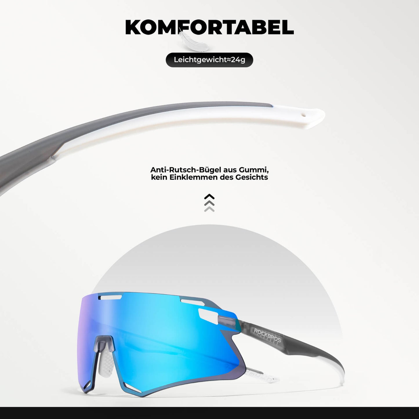 Gafas de sol, gafas de ciclismo a prueba de viento para deportes al aire libre, ROCKBROS