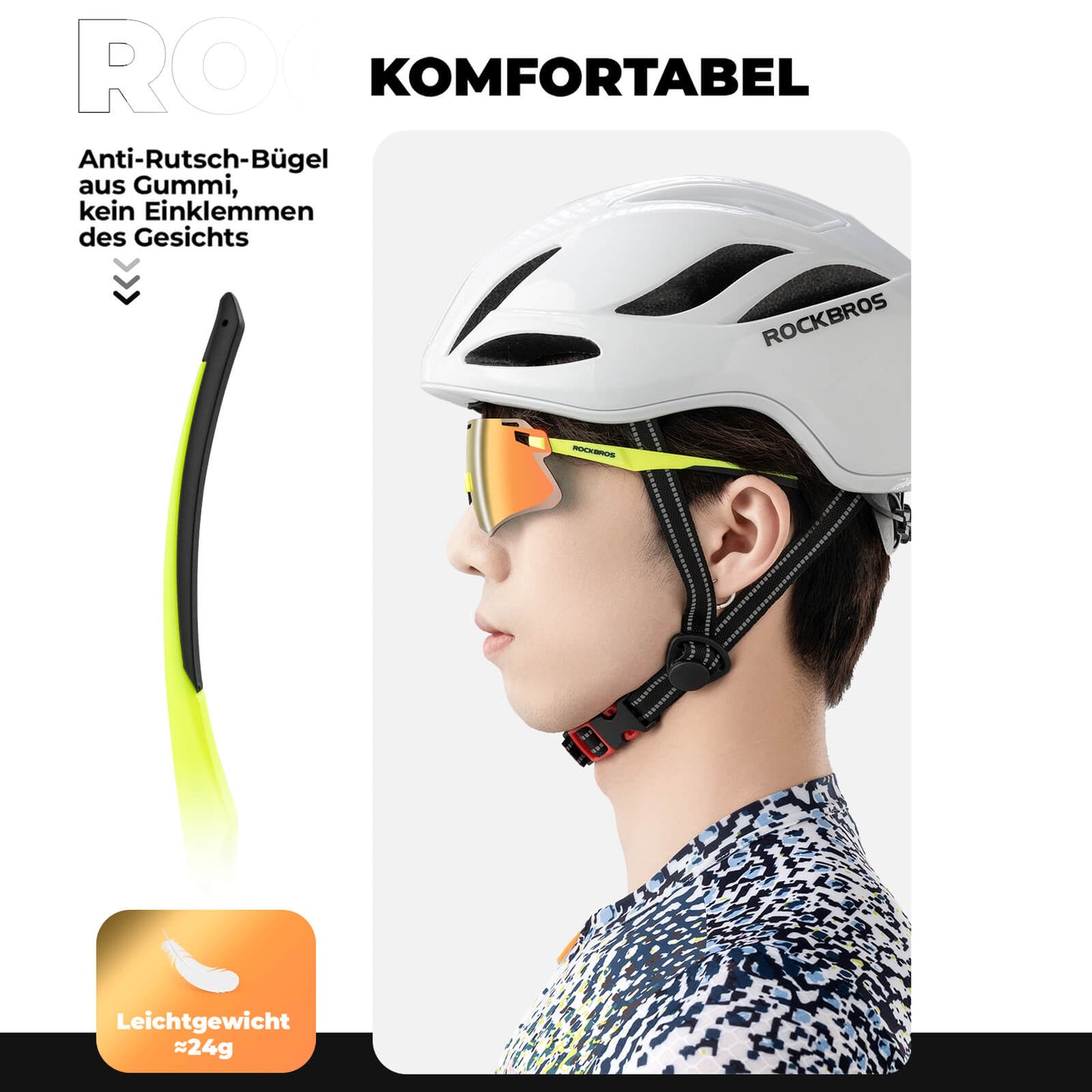 Gafas de sol, gafas de ciclismo a prueba de viento para deportes al aire libre, ROCKBROS