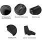 Cubrezapatillas de bicicleta repelentes al agua, cubrezapatillas a prueba de viento, ROCKBROS