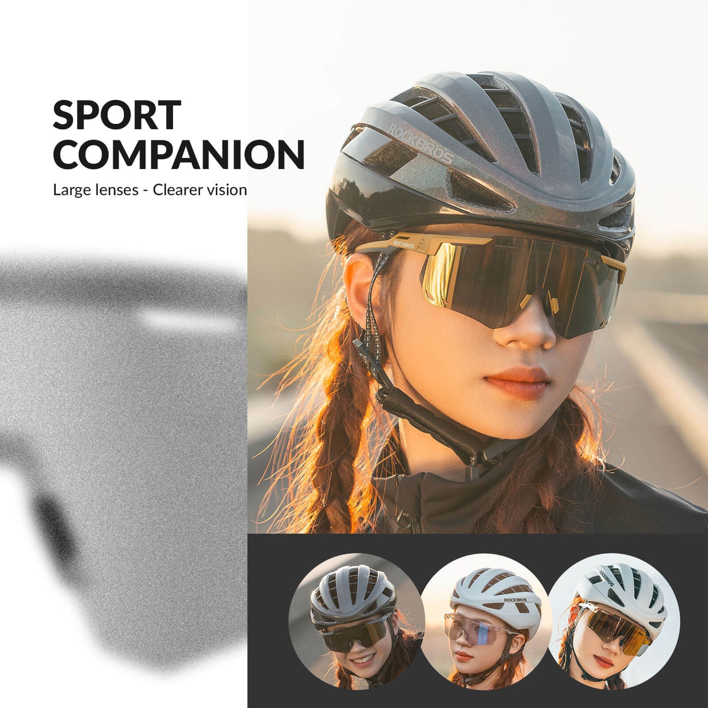 Gafas de ciclismo ultraligeras, gafas de sol fotocromáticas con protección UV400, ROCKBROS