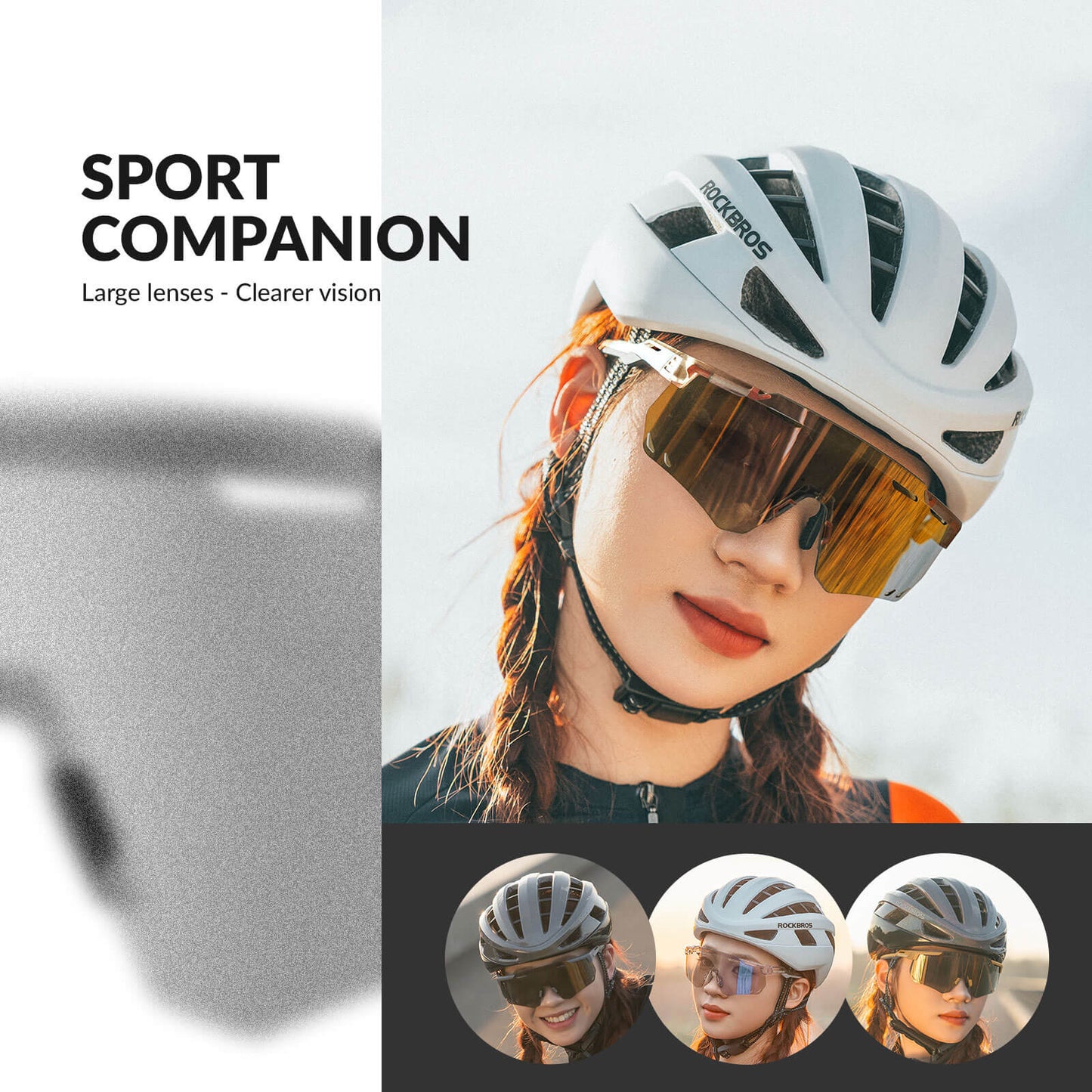 Gafas de ciclismo ultraligeras, gafas de sol fotocromáticas con protección UV400, ROCKBROS