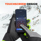 ROCKBROS Guantes de Invierno para Bicicleta Táctiles Cálidos Cortaviento