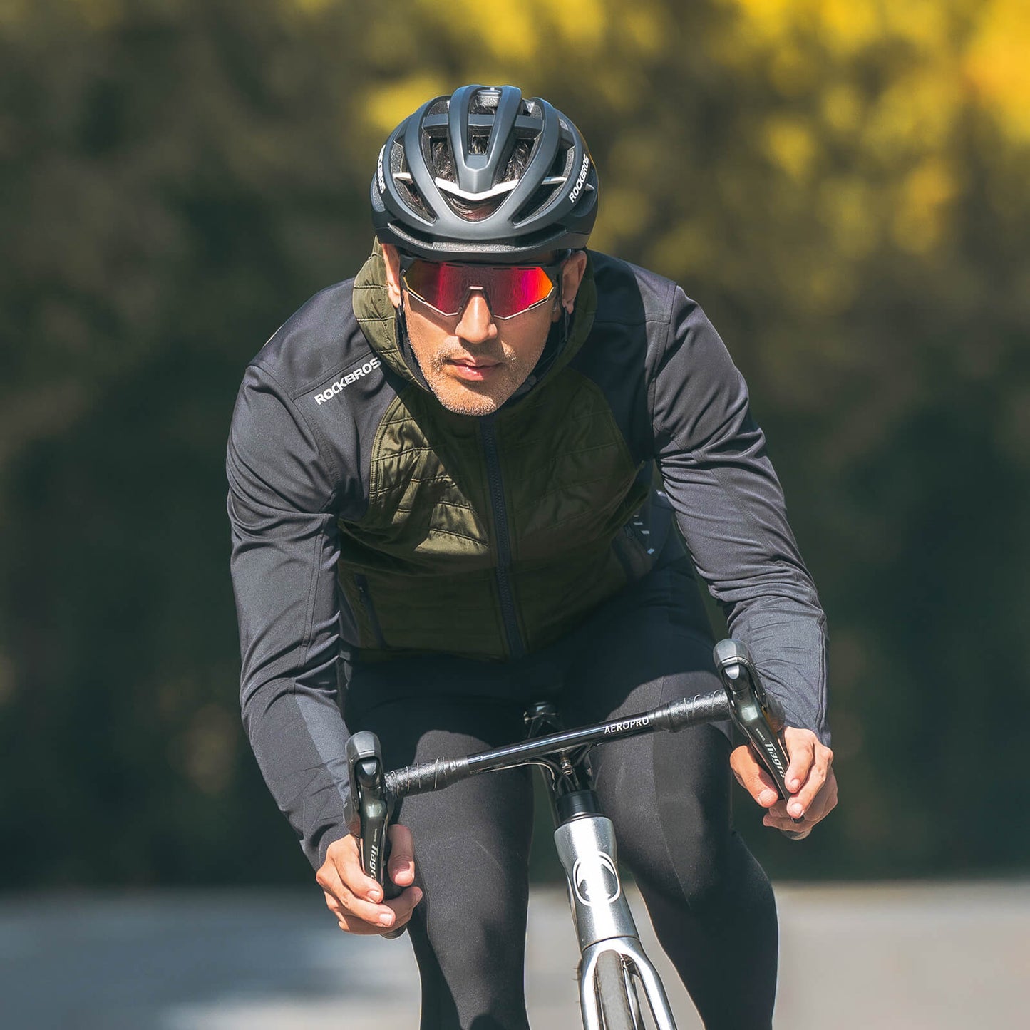 Chaqueta de ciclismo de invierno para hombre, chaqueta softshell térmica cortavientos con capucha, ROCKBROS