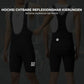ROCKBROS Culote de Ciclismo Hombre Corto Acolchado con Tirantes, Culote Corto con Reflectores Verano