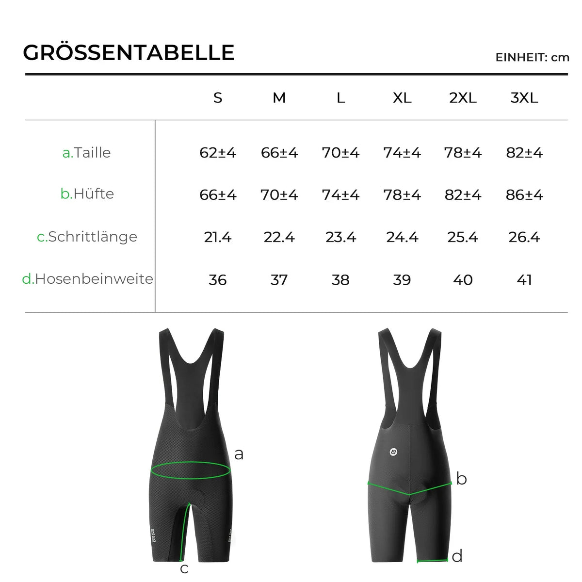ROCKBROS Culote de Ciclismo Hombre Corto Acolchado con Tirantes, Culote Corto con Reflectores Verano