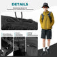 ROCKBROS Culote de Ciclismo para Hombre con Acolchado 4D