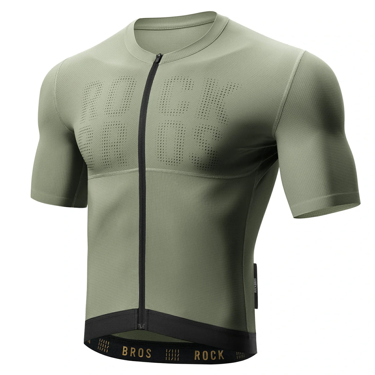 ROCKBROS Maillot de Ciclismo de Manga Corta para Hombre, Maillot Transpirable de Secado Rápido para Bicicleta de Carretera