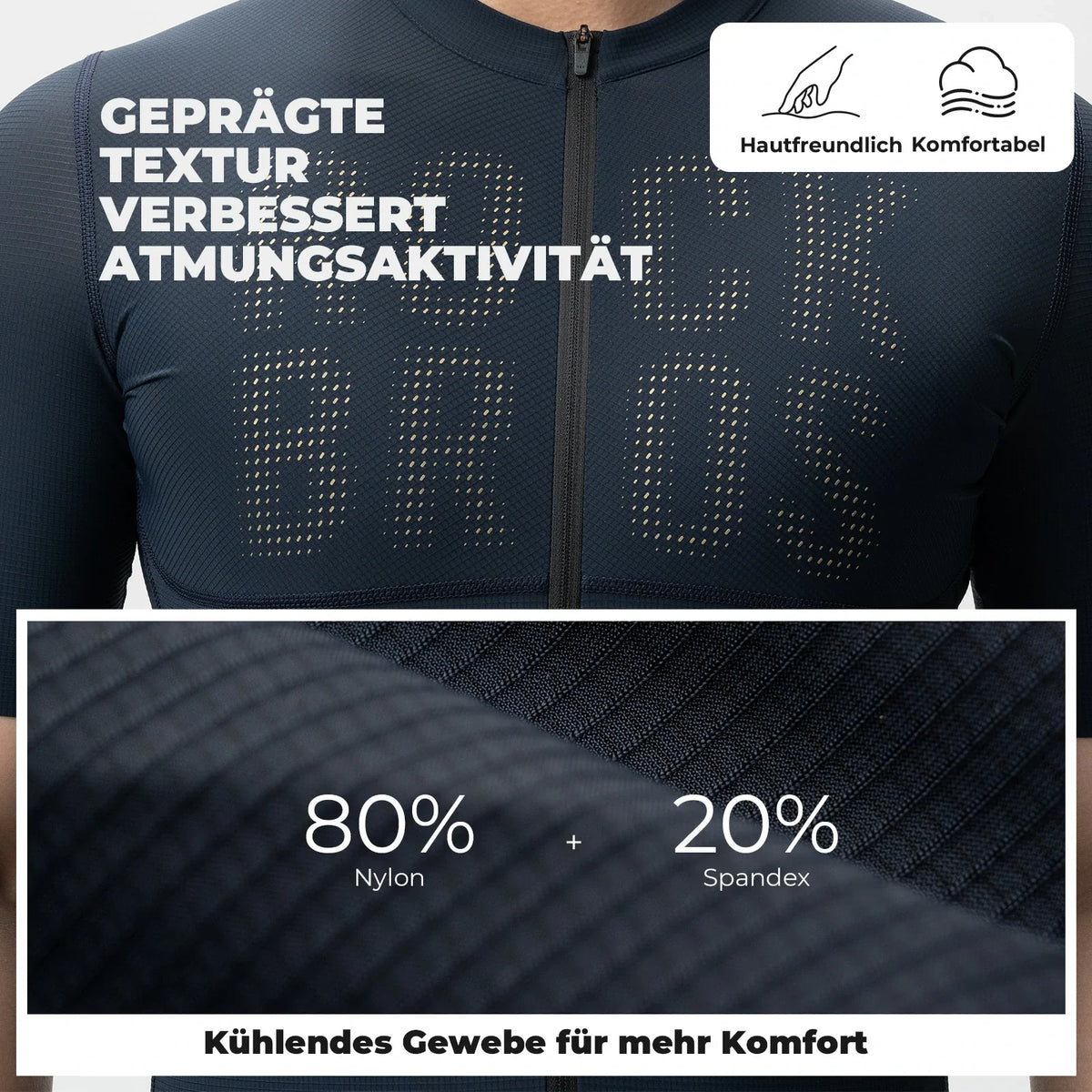 ROCKBROS Maillot de Ciclismo de Manga Corta para Hombre, Maillot Transpirable de Secado Rápido para Bicicleta de Carretera