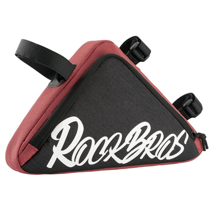 ROCKBROS Bolsa de Cuadro para Bicicleta Bolsa Triangular 0.8L–1.4L