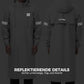 ROCKBROS Chaqueta de lluvia impermeable transpirable capote de lluvia abrigo de lluvia cortavientos