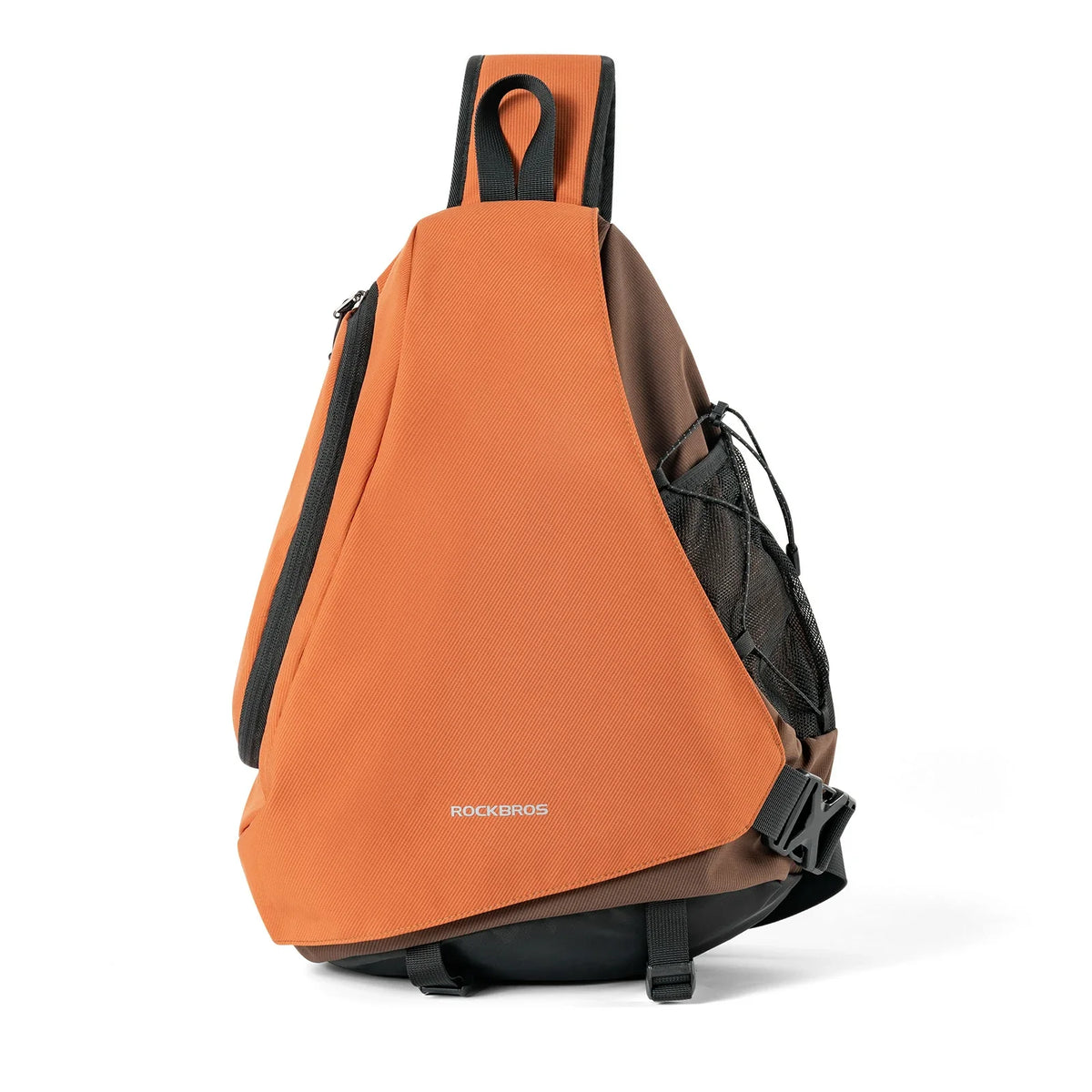 Bolsa de hombro ROCKBROS Grande, Mochila tipo bandolera con cierre magnético, Bolso cruzado