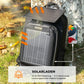 ROCKBROS Mochila Solar Solar Rucksack 20L con 10V 14W Flexible Desmontable