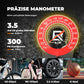 ROCKBROS Bomba de pie para bicicleta 240PSI con manómetro