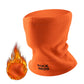 ROCKBROS Bufanda tubular de invierno de forro polar, braga térmica para el cuello, pañuelo multifunción cortaviento