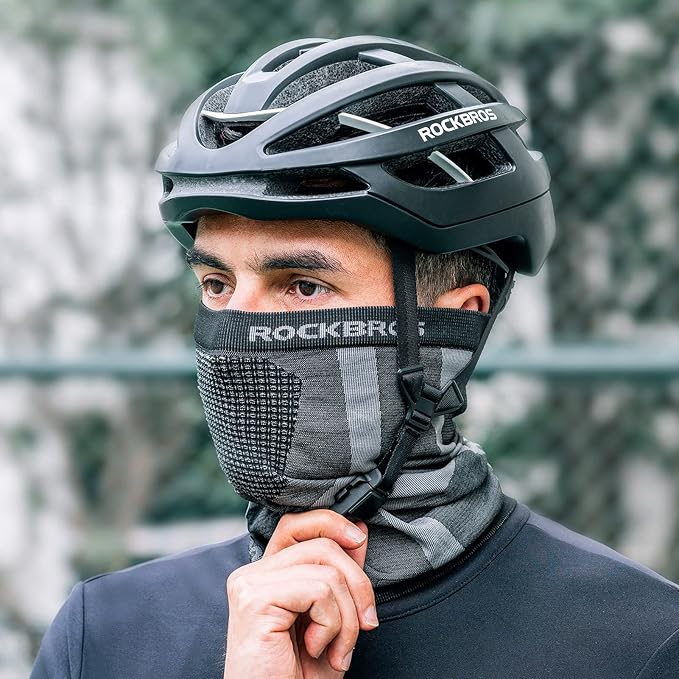 ROCKBROS Pasamontañas de invierno Máscara de esquí & Bufanda multifunción