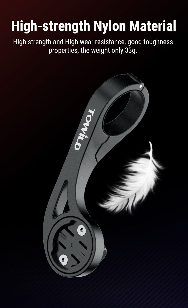 TOWILD AS90 Soporte conectado a manillar para Linterna, GoPro, Garmin.