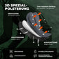 ROCKBROS Culote con Tirantes Pantalón de Ciclismo para Hombre con Acolchado, Transpirable de Secado Rápido