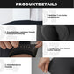 ROCKBROS Culote con tirantes para bicicleta con badana para hombre, Sin costuras Transpirable