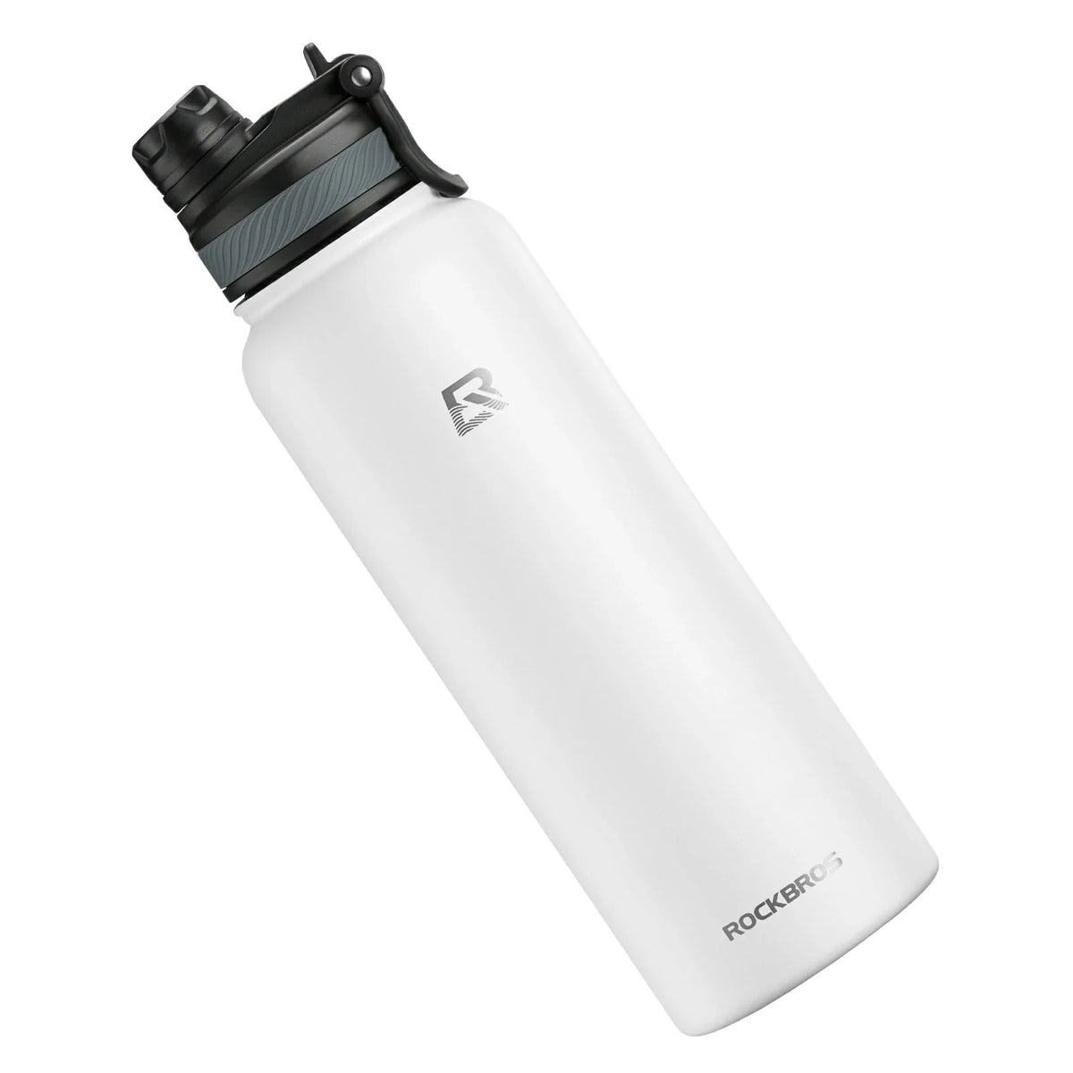 ROCKBROS Botella de Agua de Acero Inoxidable 550ml/650ml/1000ml/1200ml Termo Libre de BPA Botella de Bicicleta