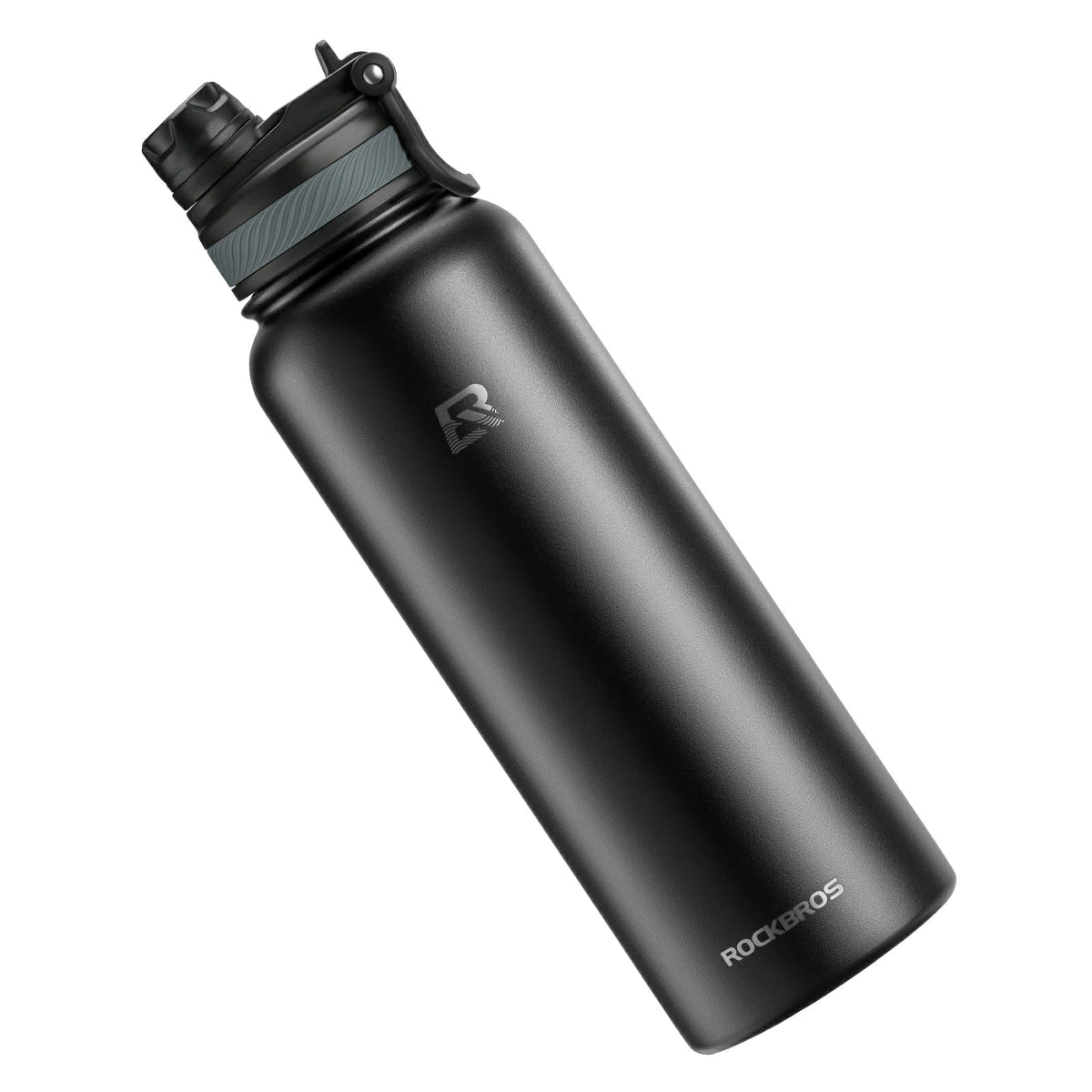 ROCKBROS Botella de Agua de Acero Inoxidable 550ml/650ml/1000ml/1200ml Termo Libre de BPA Botella de Bicicleta