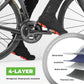 ROCKBROS Cubrezapatillas para Bicicleta Impermeable Shoecover Protección contra el Frío para Ciclismo