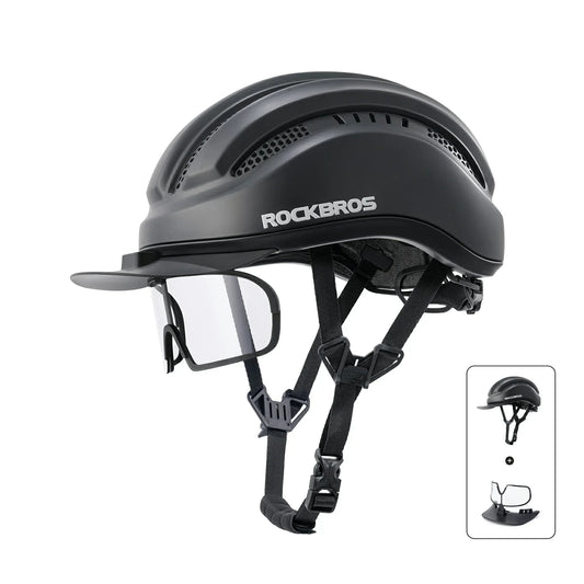 ROCKBROS Urbano Ciclismo Casco de Bicicleta Ligero