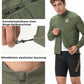 ROCKBROS Chaqueta de ciclismo cortavientos, ligera, transpirable, de secado rápido, plegable
