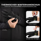 ROCKBROS Guantes de invierno para bicicleta con pantalla táctil - Térmicos acolchados y reflectantes
