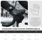 ROCKBROS Guantes de invierno para bicicleta con pantalla táctil - Térmicos acolchados y reflectantes