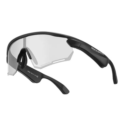 ROCKBROS Gafas Electrónicas Bluetooth Bicicleta Motocicleta Coche Correr Al Aire Libre TAC