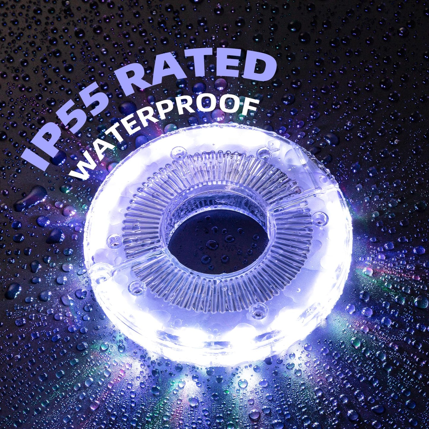 Luz LED para ruedas. No usar en la vía pública. ROCKBROS