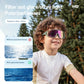 ROCKBROS Gafas de sol para niños de bicicleta - Polarizadas/Fotocromáticas con protección UV400