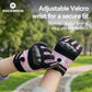 ROCKBROS Guantes de bicicleta para niños de dedo completo con protección Hard Shell