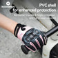 ROCKBROS Guantes de bicicleta para niños de dedo completo con protección Hard Shell