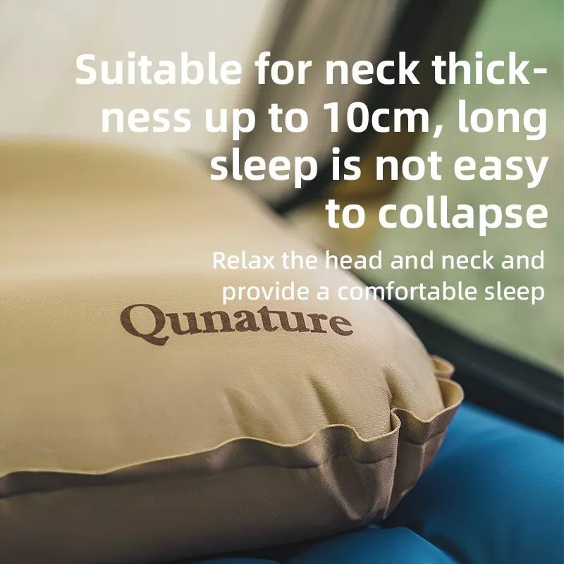 Qunature Almohada para Acampar Almohada de Playa Almohada Almohada Inflable para Exteriores