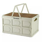 Qunature Caja de Camping Organizador Plegable Caja de Camping Caja de Almacenamiento 26/55/60L