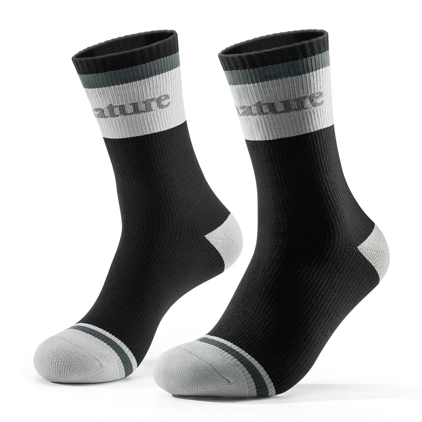 Calcetines de ciclismo impermeables, transpirables, unisex, Quantature