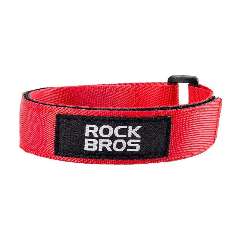 ROCKBROS Correa de amarre con velcro para sujetar cables, correas de bicicleta de 49,8 cm para sujeción