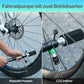 Bomba de bicicleta de CO2 110 PSI aluminio mini bomba negra ROCKBROS