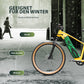 Protección de pintura para batería de bicicleta eléctrica integrada en el cuadro, protección contra el frío, ROCKBROS