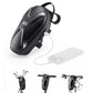 Bolsa para manillar de patinete eléctrico, bolsa frontal impermeable con puertos USB, ROCKBROS