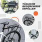 Portaequipajes de bicicleta ajustable con cierre rápido y reflector, ROCKBROS