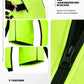 Chaqueta y pantalones de ciclismo Traje de ciclismo de invierno Verde brillante ROCKBROS