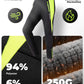 Chaqueta y pantalones de ciclismo Traje de ciclismo de invierno Verde brillante ROCKBROS