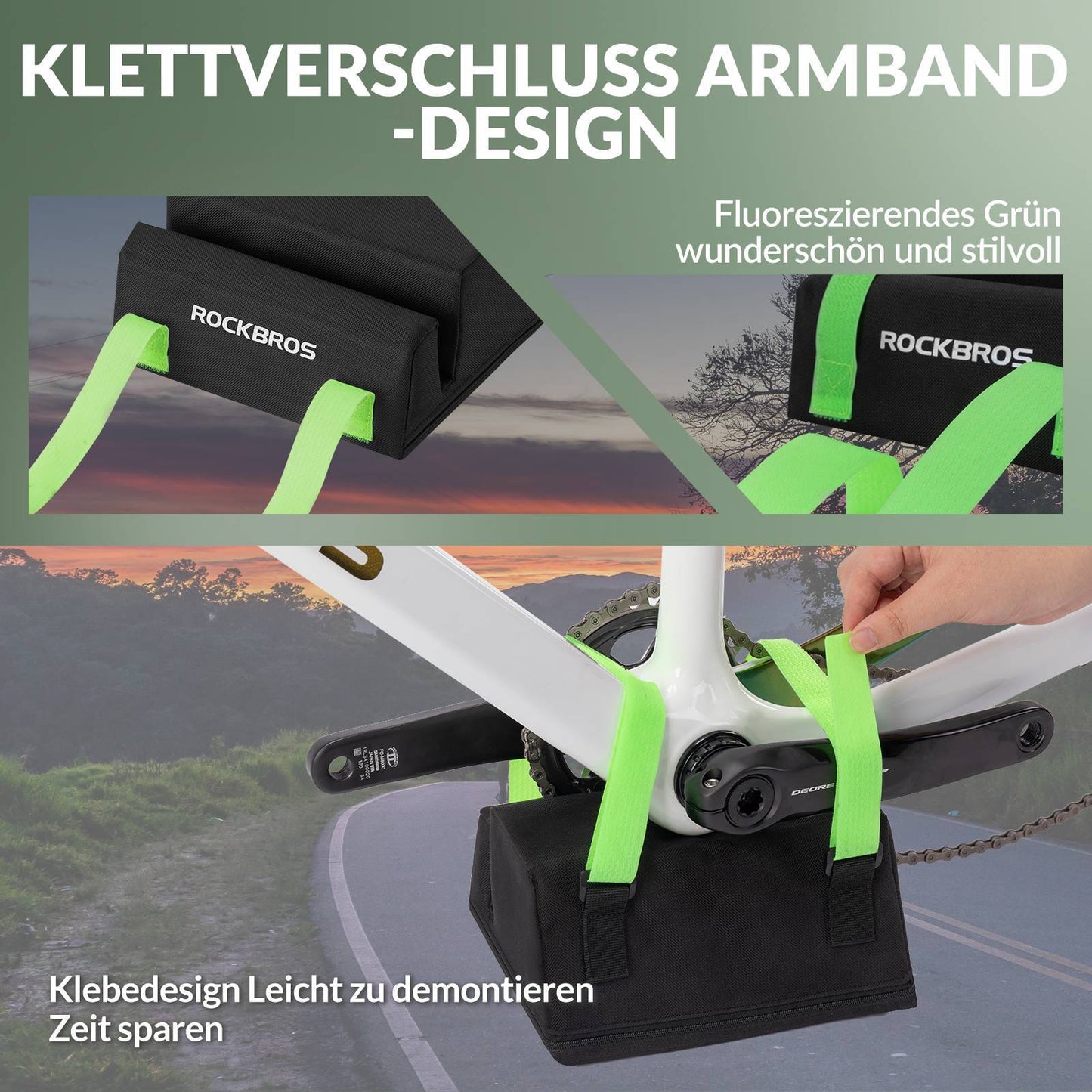 Juego de protectores de platos de bicicleta, accesorios universales para bicicletas ROCKBROS