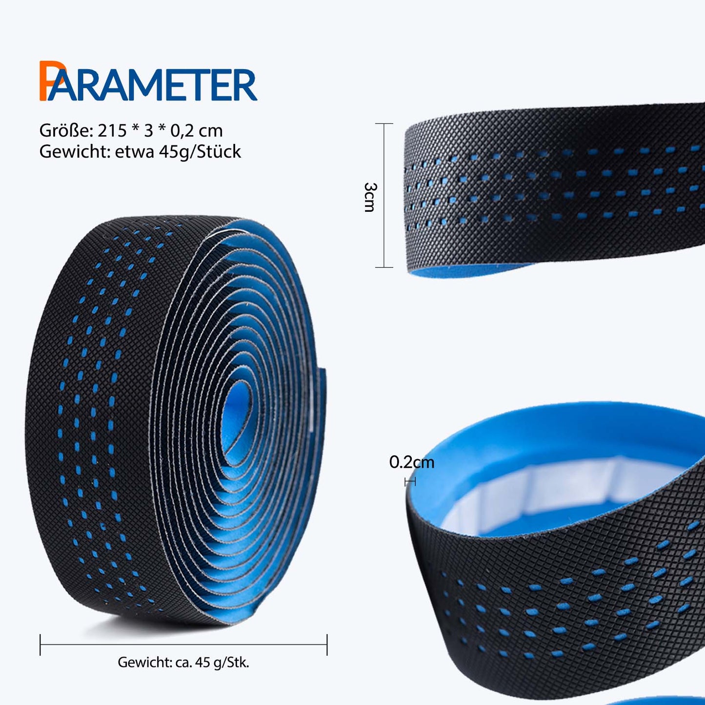 Cinta de manillar de bicicleta para bicicletas de montaña y carretera, tamaño estándar, cuatro colores, ROCKBROS