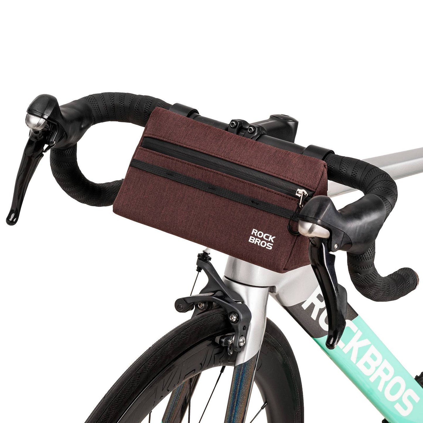 Bolsa para manillar de bicicleta, bolsa para bicicleta, cesta para bicicleta, 6 colores, aprox. 1,3 L, ROCKBROS