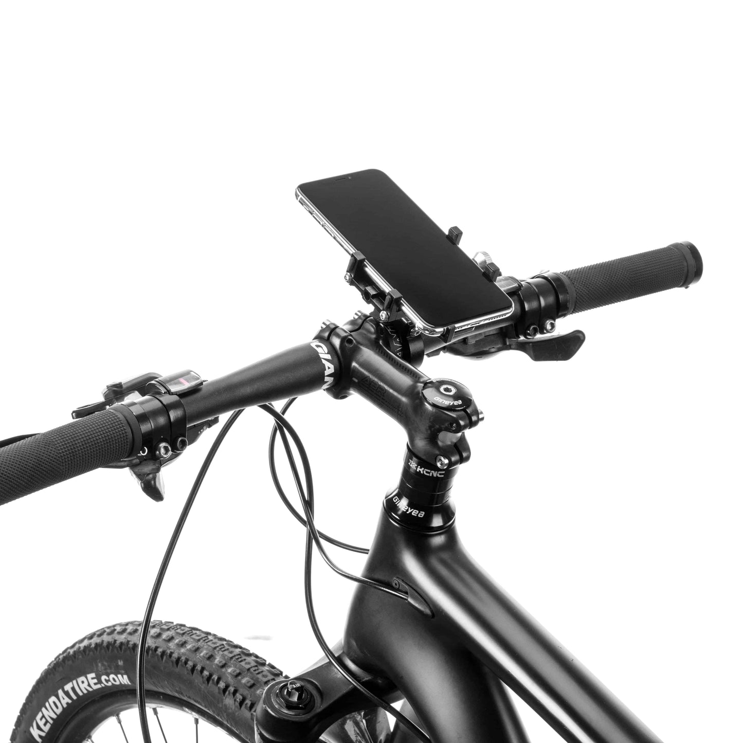 Soporte para teléfono para bicicleta o motocicleta con clip giratorio de 360° ROCKBROS