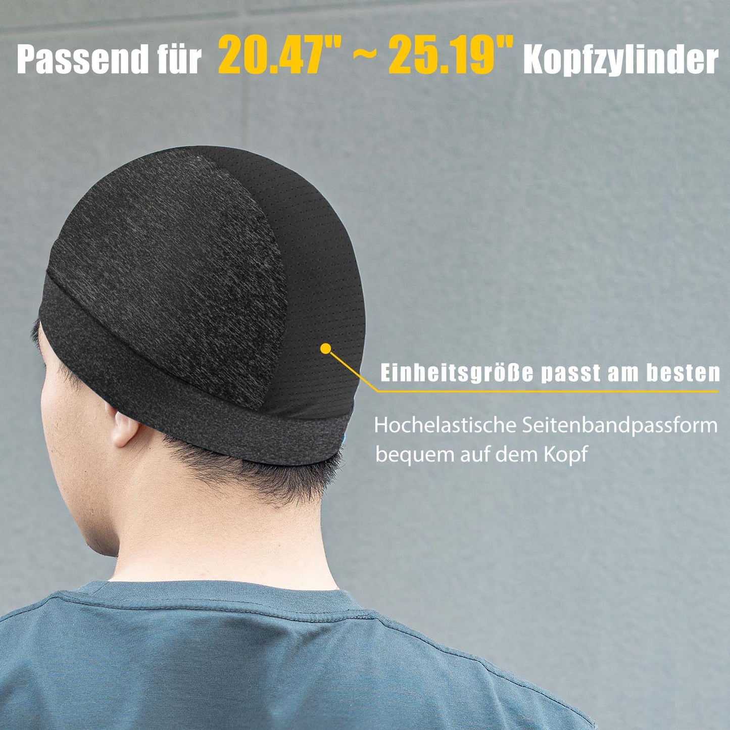 Gorra de ciclismo de verano con protección UV para hombre, talla 50-64 cm, ROCKBROS